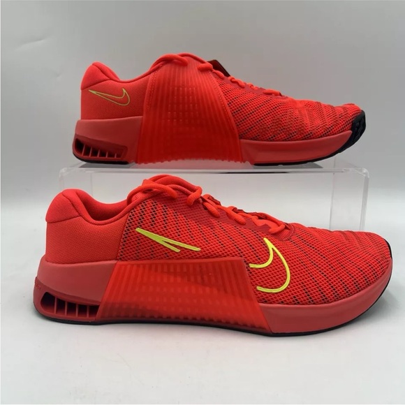 Nike Other - Nike Metcon 9 Bright Crimson Volt Black Training Sneakers DZ2617 601 men’s 10